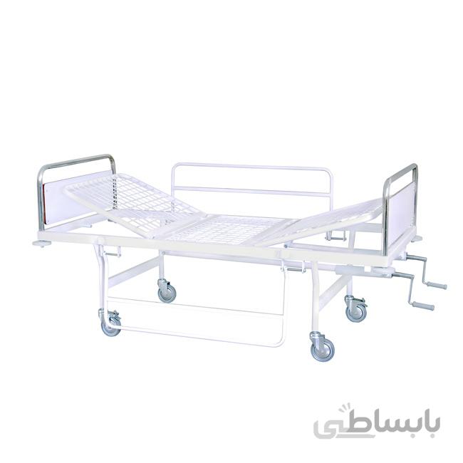 تخت بیمارستانی دوشکن مکانیکی