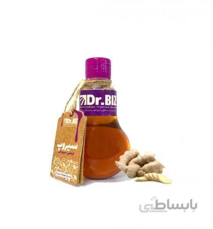 سیروپ گیاهی-میوه ای با طعم زنجبیل