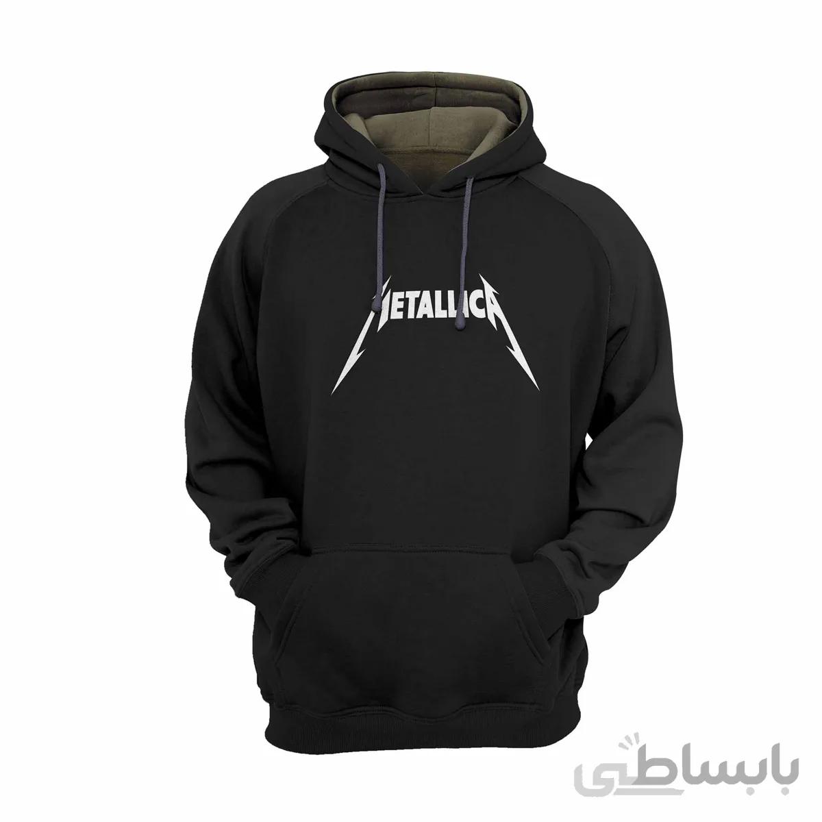 هودی مشکی طرح گروه موسیقی متالیکا Metallica