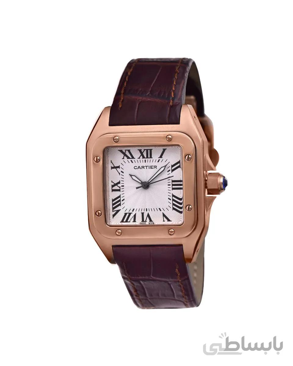 ساعت مچی زنانه کارتیر CARTIER SUNTOS 8038 BE/R/W
