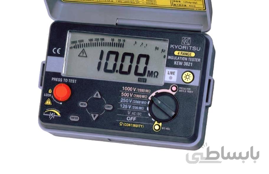 تستر مقاومت عایقی دیجیتال(میگر) کیوریتسو KEW 3021/3022/3023A