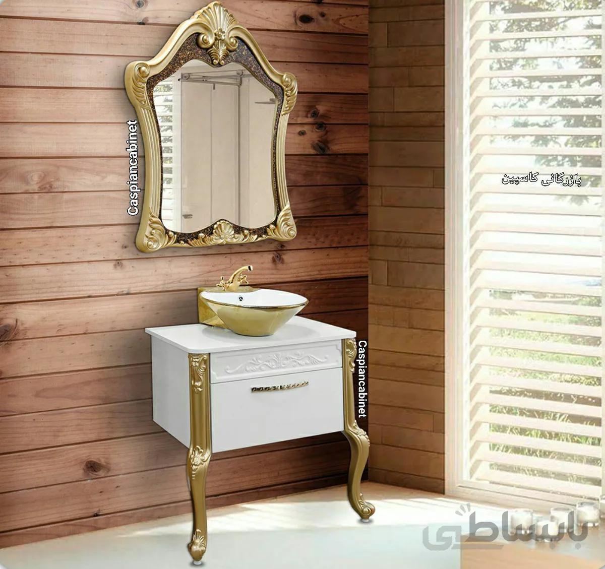 روشویی کابینت دار تایگر 75 سانت ا روشویی کابینت دار تایگر 75 سانت