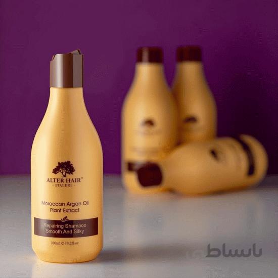 شامپو آرگان فاقد سولفات آلتر هیر ایتالیا 250 میل ALTER HAIR ITALERI MOROCCAN ARGAN OIL SHAMPOO