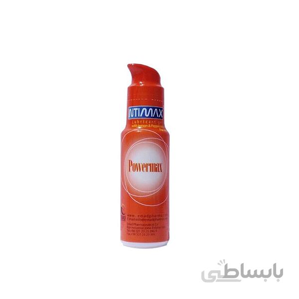 ژل روان کننده اینتی مکس مدل Powermax حجم 75 میلی لیتر ا Intimax Powermax Lubricant Gel 75ml