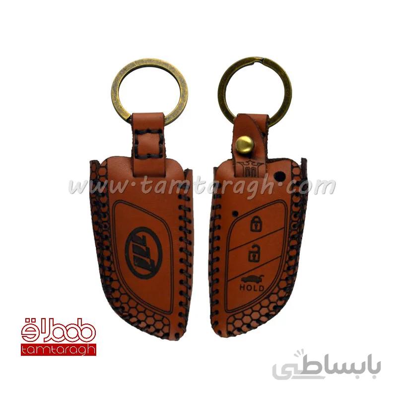 کاور چرم ریموت لیفان 820 (کی لس)