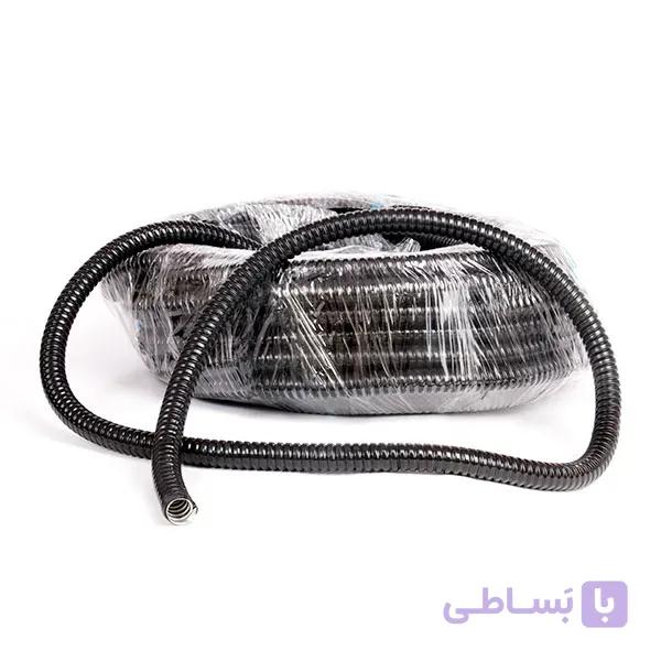لوله فلکسی خرطومی روکش دار فلزی سایز 13 (حلقه 25 متری)