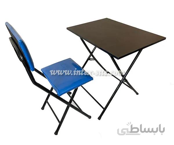 میز و صندلی مطالعه تاشو