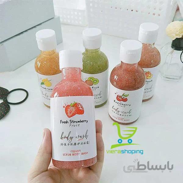 ژل اسکراب لایه بردار PIBAMY Scrub body wash