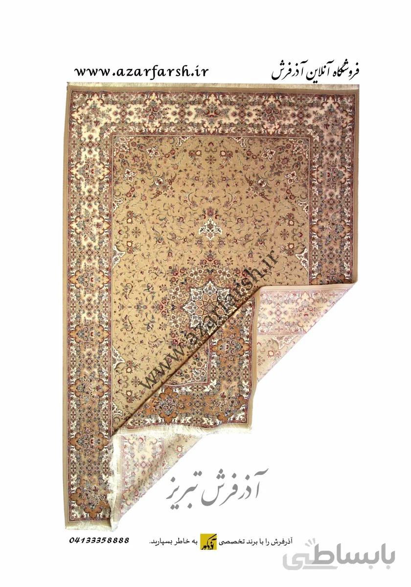 فرش 1500 شانه مشهد اردهال تمام ابریشم کد 150024 ا MashhadArdehal