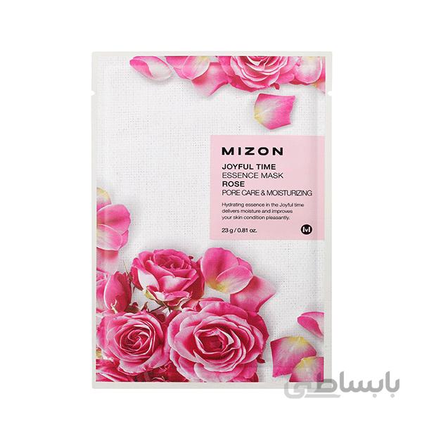 ماسک ورقه ای گل رز MIZON ا rose mask