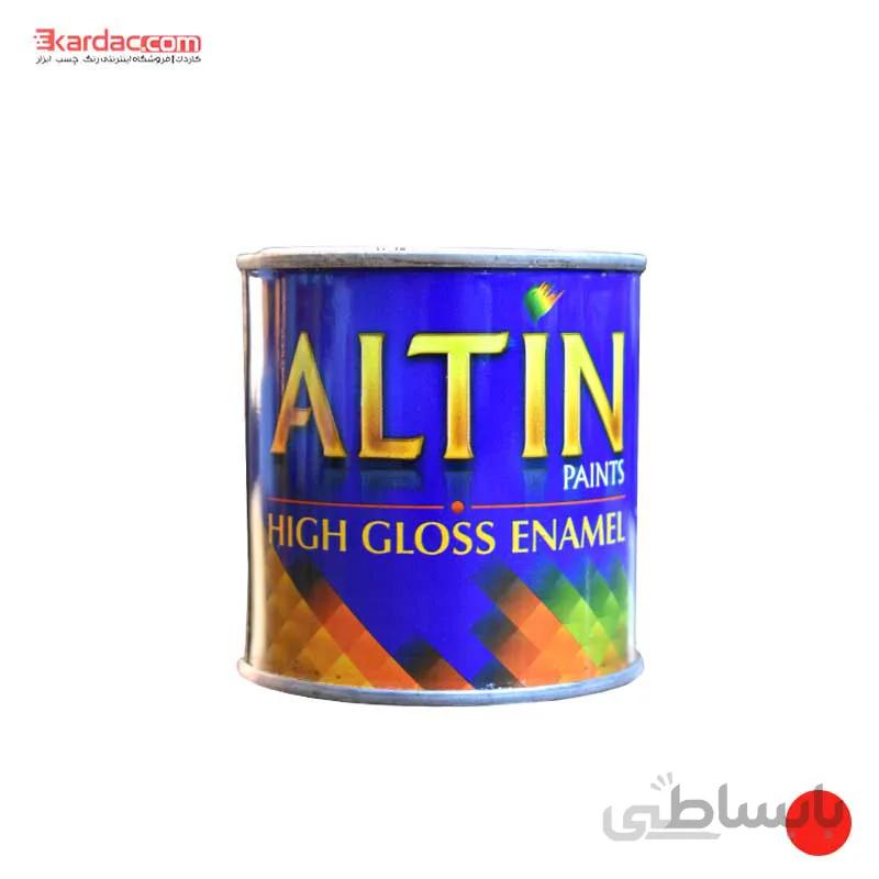 رنگ روغنی قرمز روشن براق آقرنگ پایه حلال کد 110 ا Ak Renk Glossy Light Red Oil Paint, code110