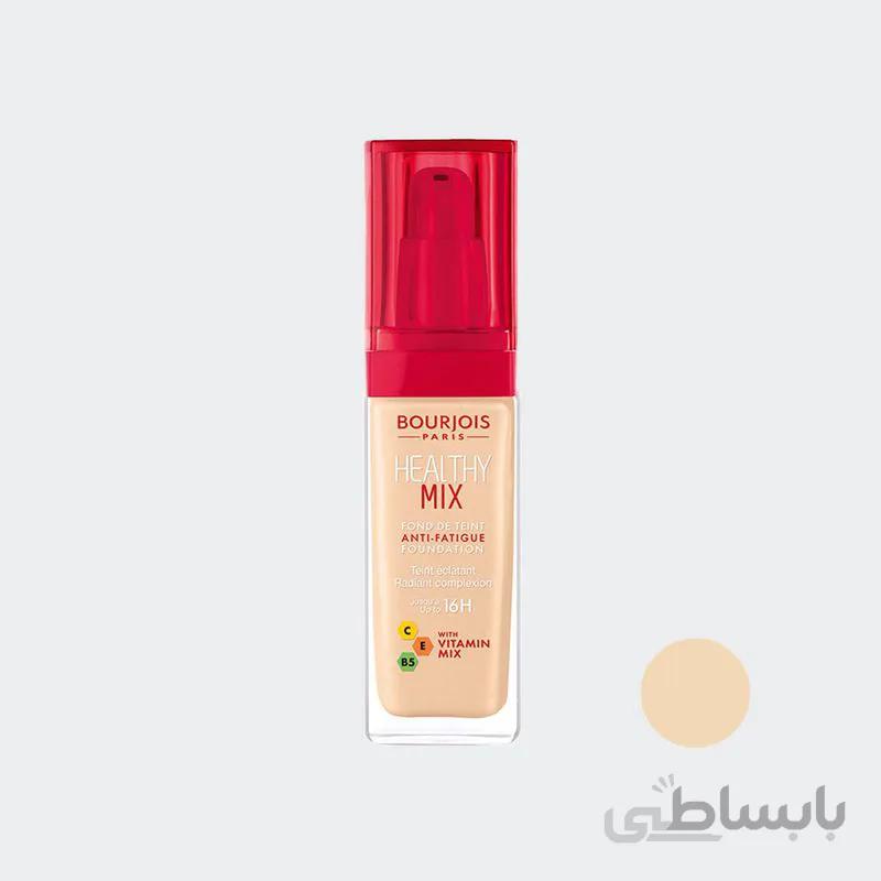 کرم پودر HEALTHY MIX بورژوا شماره 52 ا Bourjois Healthy Mix Foundation No. 52