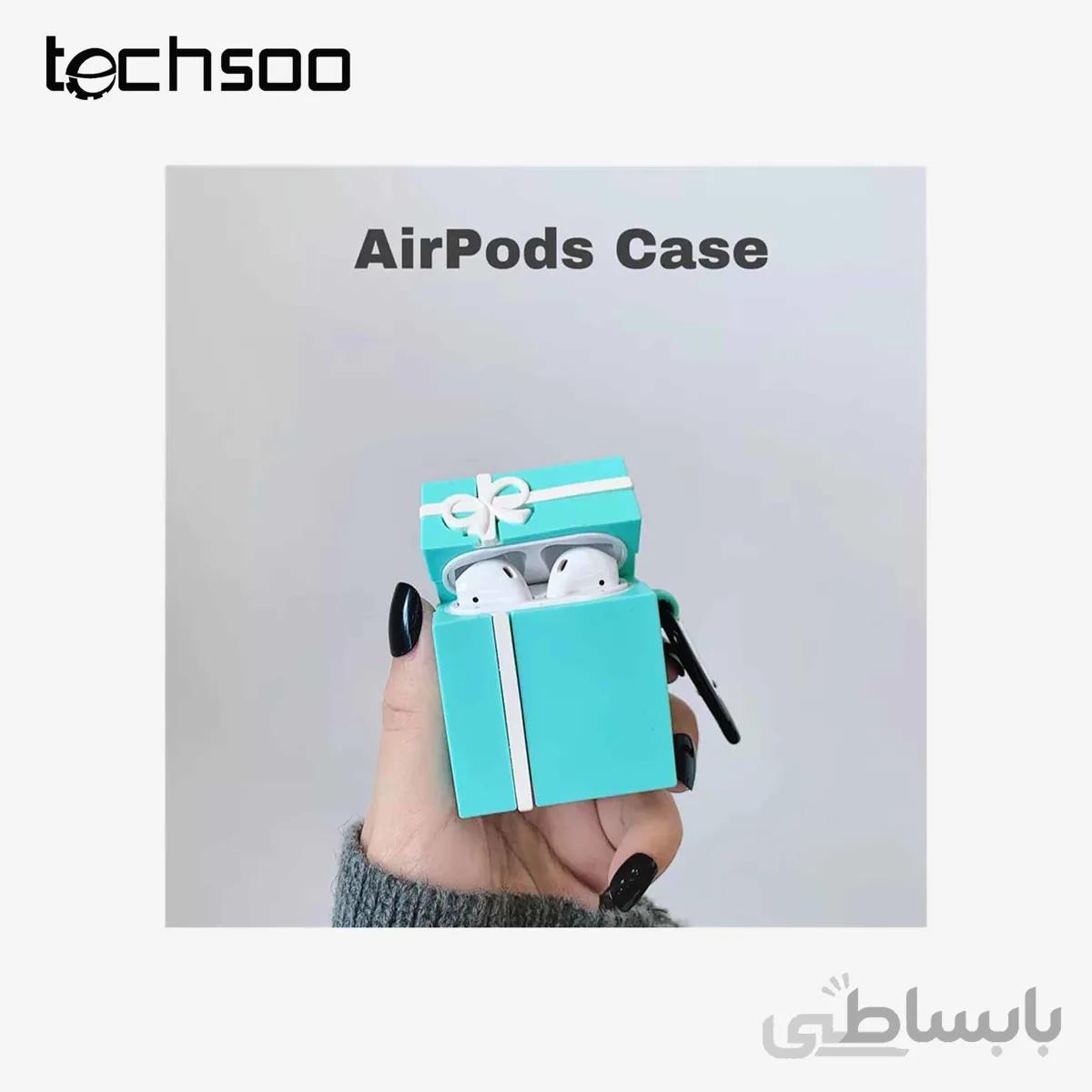 کاور ایرپاد طرح جعبه کادو ۱/۲ Airpod