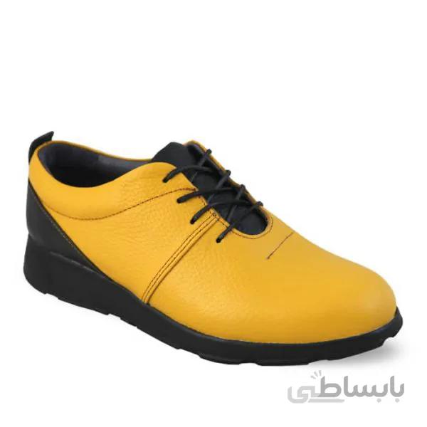 کفش طبی زنانه راینو مدل ندا کد ۲۰۱ رنگ زرد
