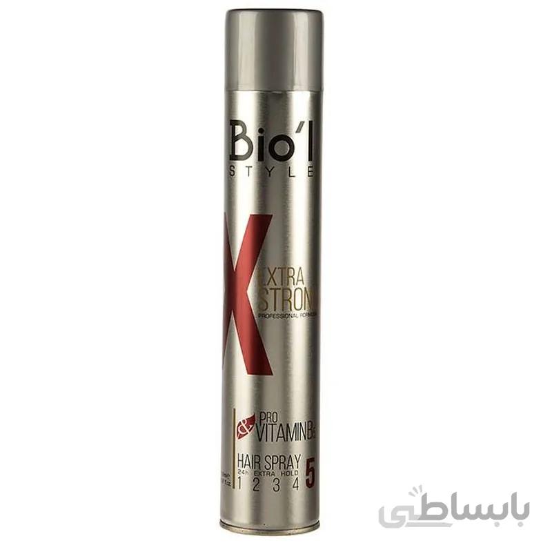 اسپری حالت دهنده مو بیول مدل Extra Strong شماره 5
