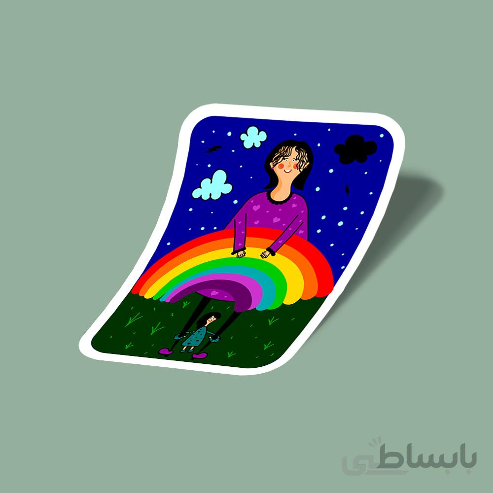 استیکر mom