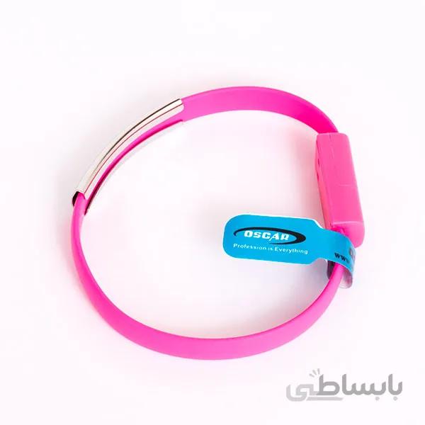 کابل رابط USB به MicroUSB دستبندی اسکار | oscar مدل V-366