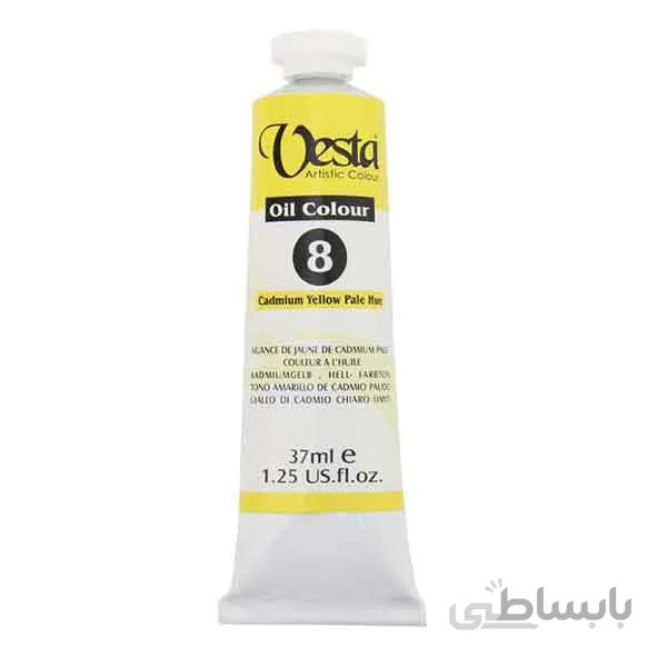 رنگ روغن وستا Cadmium Yellow Pale Hue 8