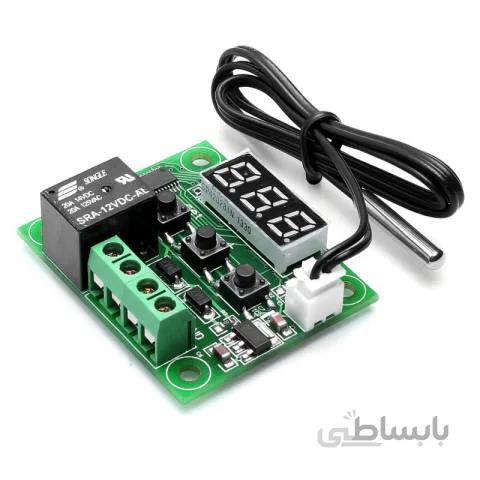 ماژول کنترل دما XH-W1209 دارای نمایشگر و کلید کنترل ا Partineh.com