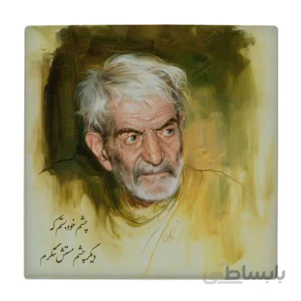 کاشی طرح محمد حسین شهریار L1