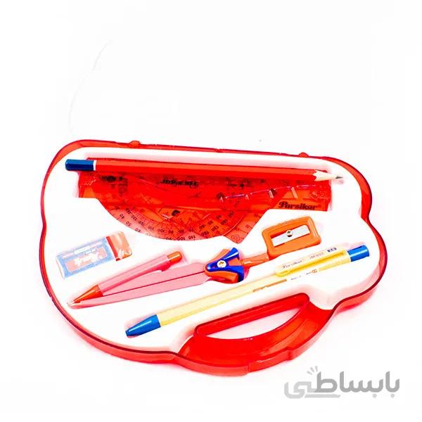 ست پرگار طرح قرمز
