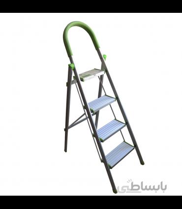 نردبان 4 پله آلومینیومی سیلور
