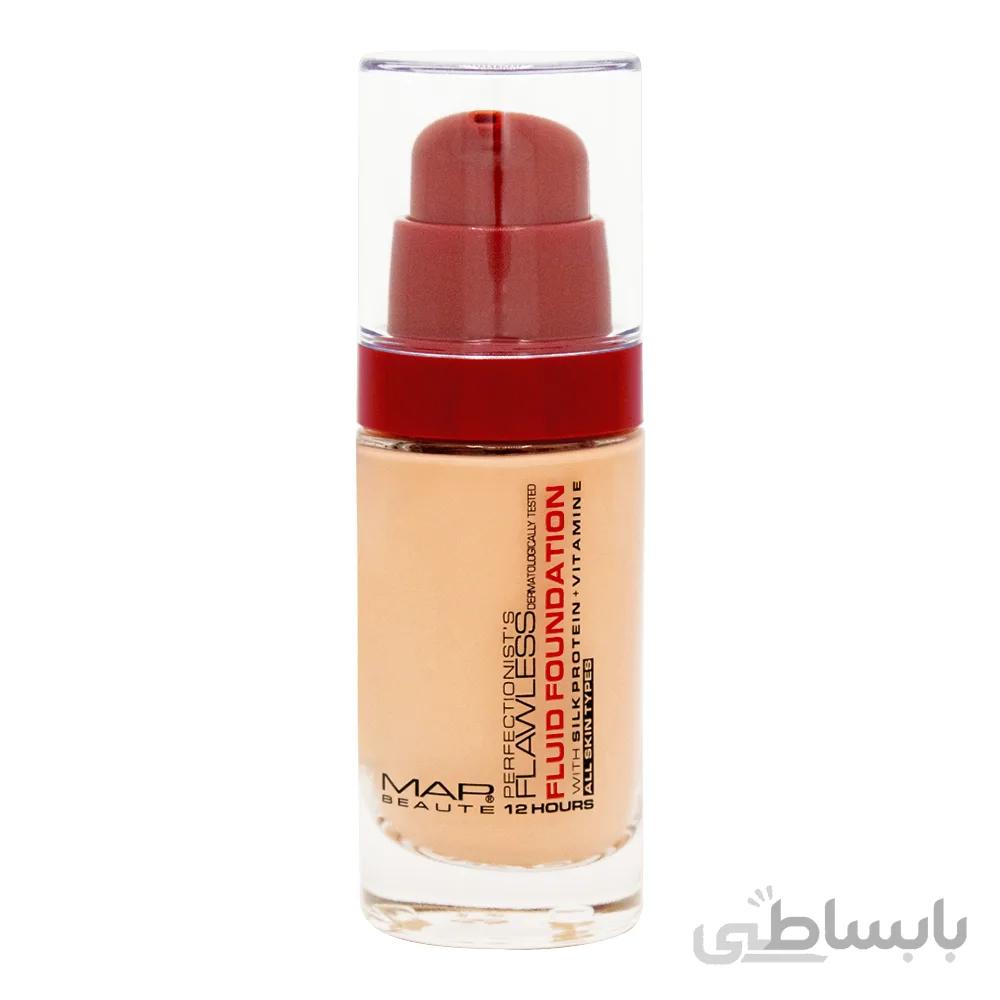 کرم پودر شیشه ای مپ بیوتی 52 ا Flawless Skin Foundation Map Beaute
