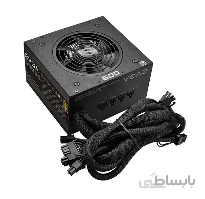 پاور 600 وات ای وی جی ای 600W GQ 80 GOLD