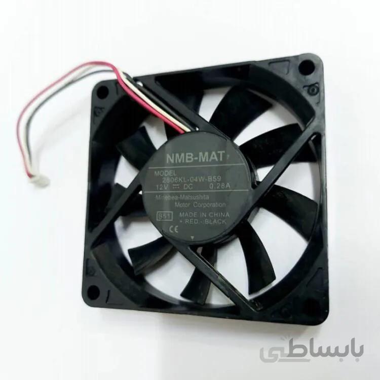 فن مربعی 70*70*15 میلیمتر 12 ولت 0.28 آمپر توشیبا TDP-TW100 ویدئو پروژکتور