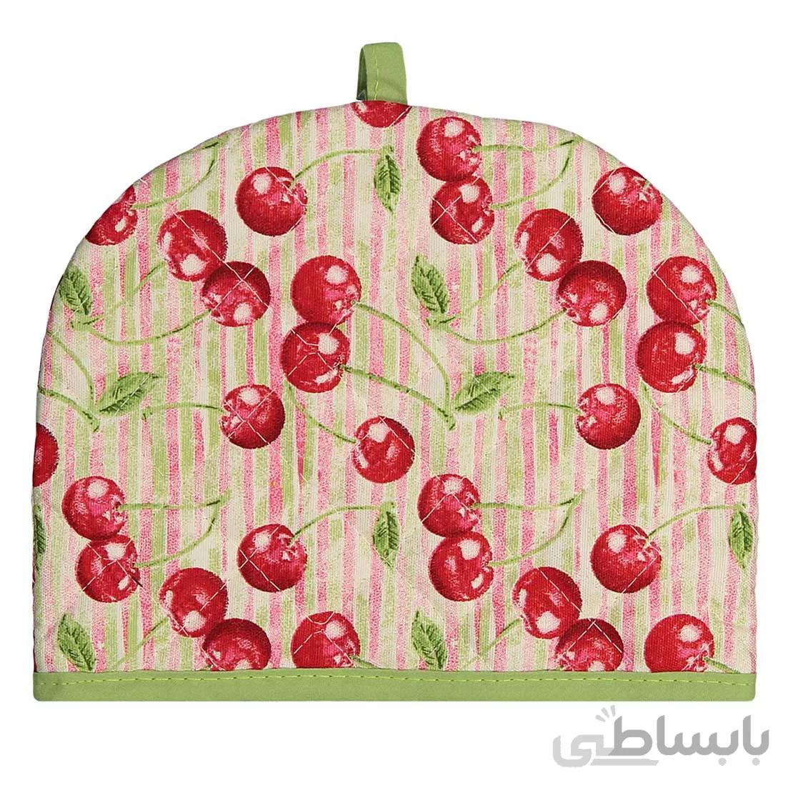 روقوری (دمکن چای) رزین تاژ طرح گیلاس کتان