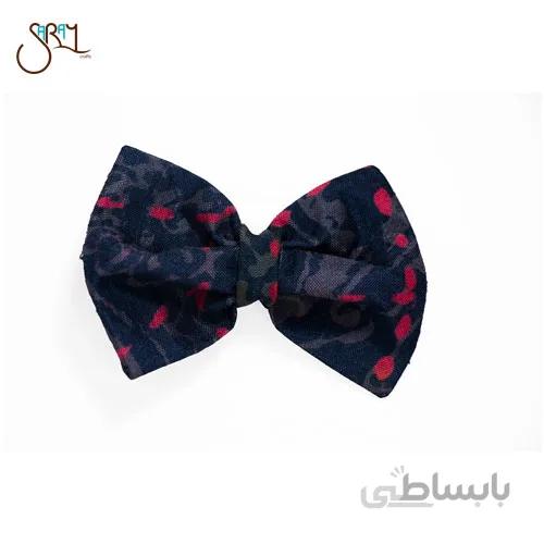 گیره سر پاپیونی با پارچه باتیک مدل 2009