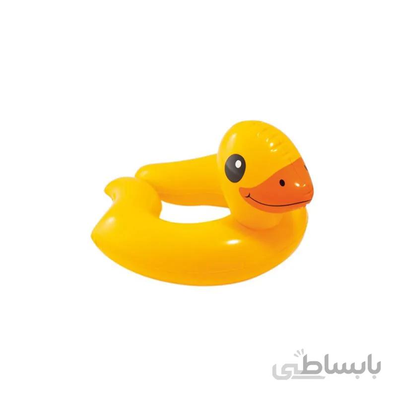 حلقه شنا کودک اینتکس Intex طرح اردک