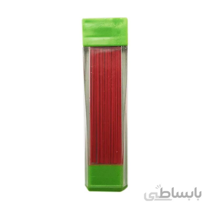 نوک مداد نوکی قرمز 0.5 میلی متر