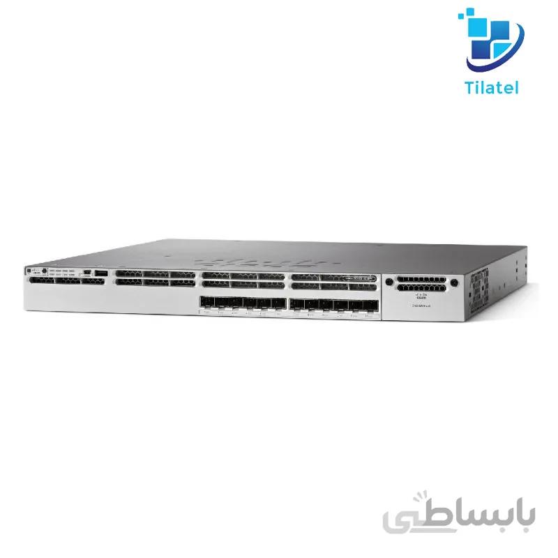 سوئیچ سیسکو Cisco WS-C3850-12XS-S ا Cisco WS-C3850-12XS-E