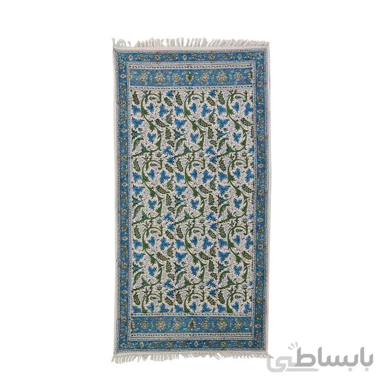 رومیزی قلمکار ممتاز اصفهان سایز 60*120 سانتی متر طرح انگوری کد s36