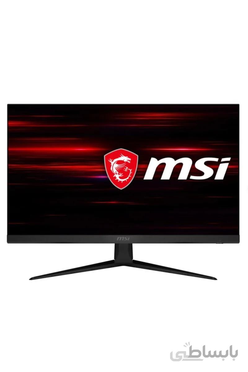 مانیتور 24 اینچ MSI مدل Optix G241 ا MSI 24” FHD (1920 x 1080) Non-glare with Super Narrow Bezel 144Hz 1ms 16:9 HDMI/DP AMD Radeon FreeSync IPS Gaming Monitor (OPTIX G241), Blac