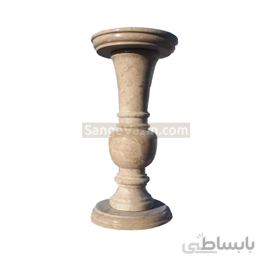 پایه گلدان سنگی آسا