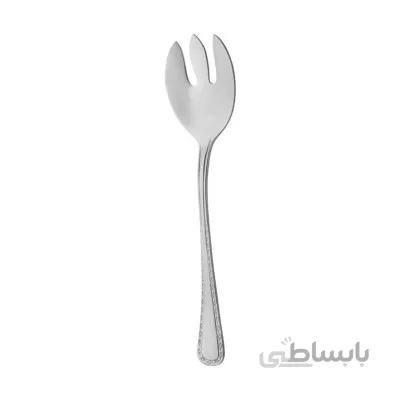 چنگال سالاد ناب استیل مدل برلین ساده