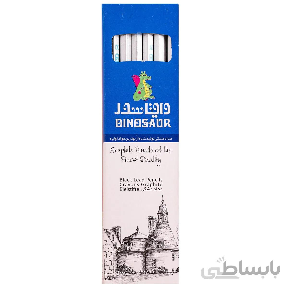 مداد دایناسور بسته 12 عددی
