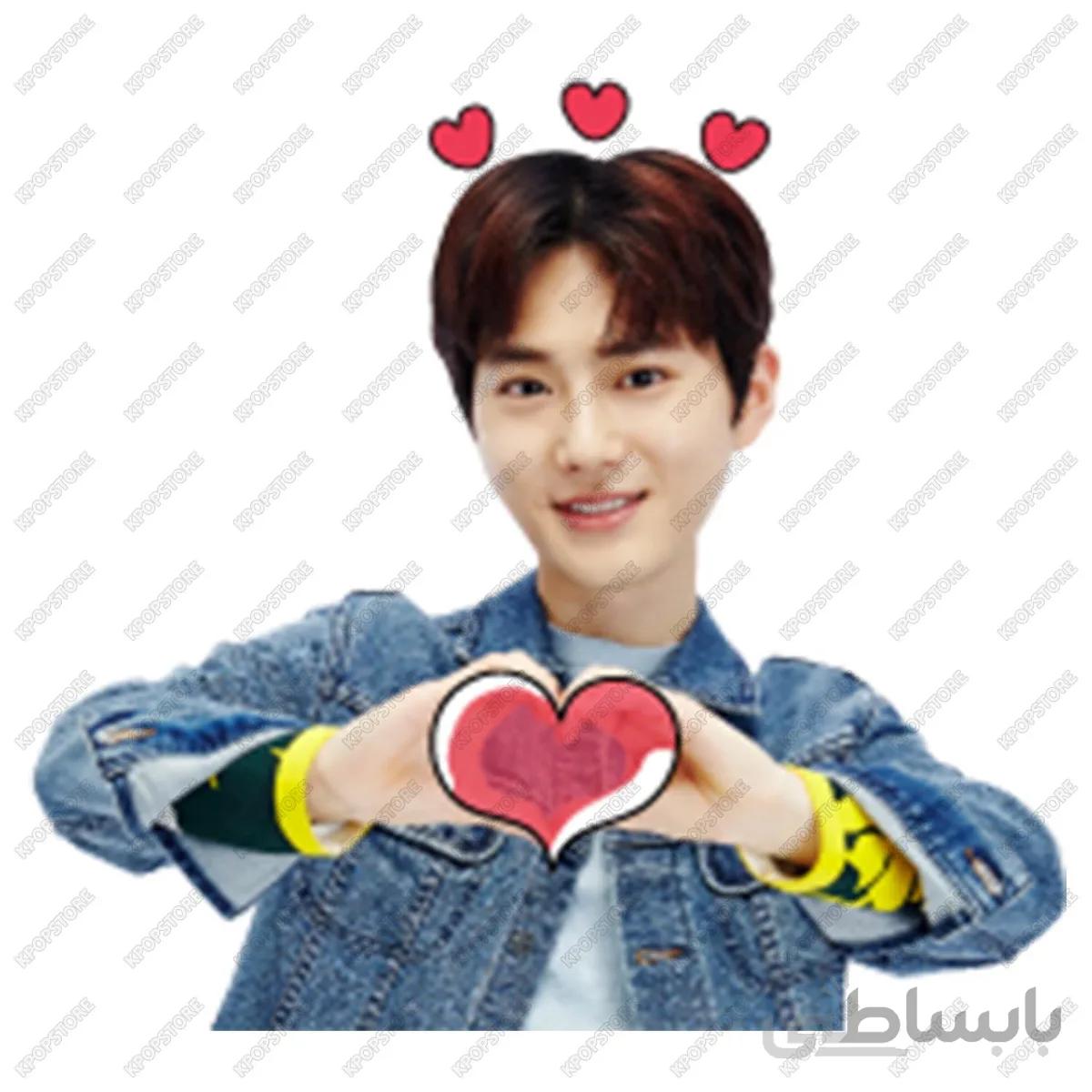 استیکر exo کد 111218