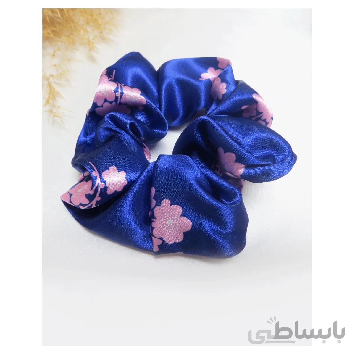 اسکرانچی ساتن طرح گلسو