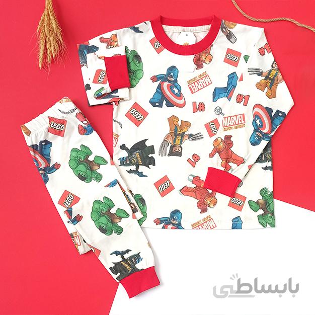لباس راحتی کودک مدل مارول