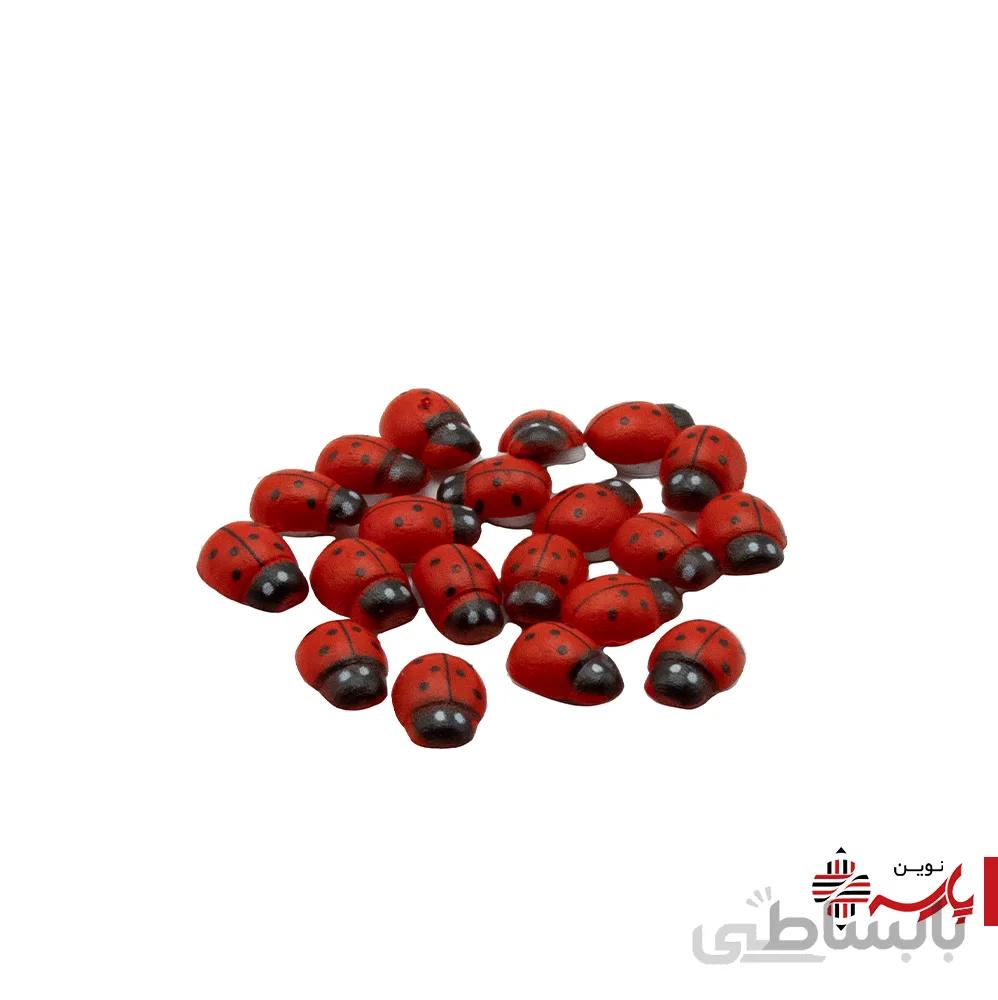کفشدوزک چسب دار کوچک 20 عددی