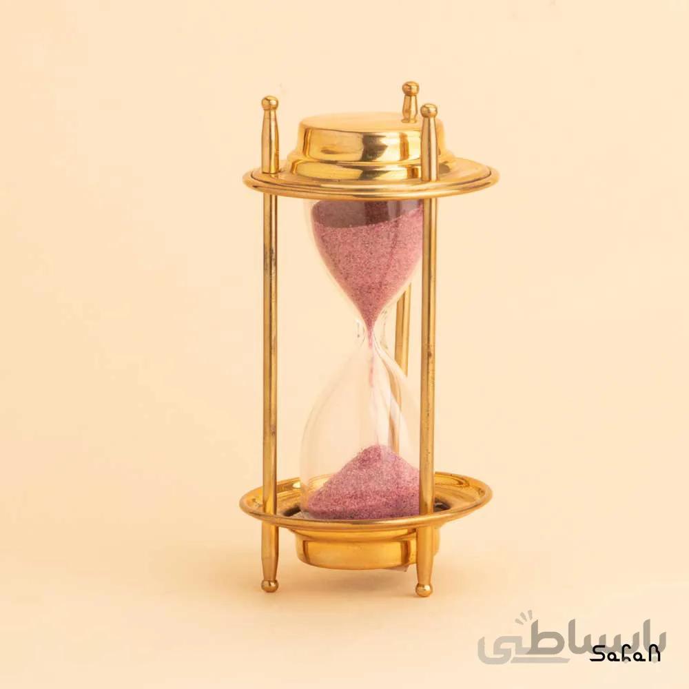 ساعت شنی برنجی طلایی