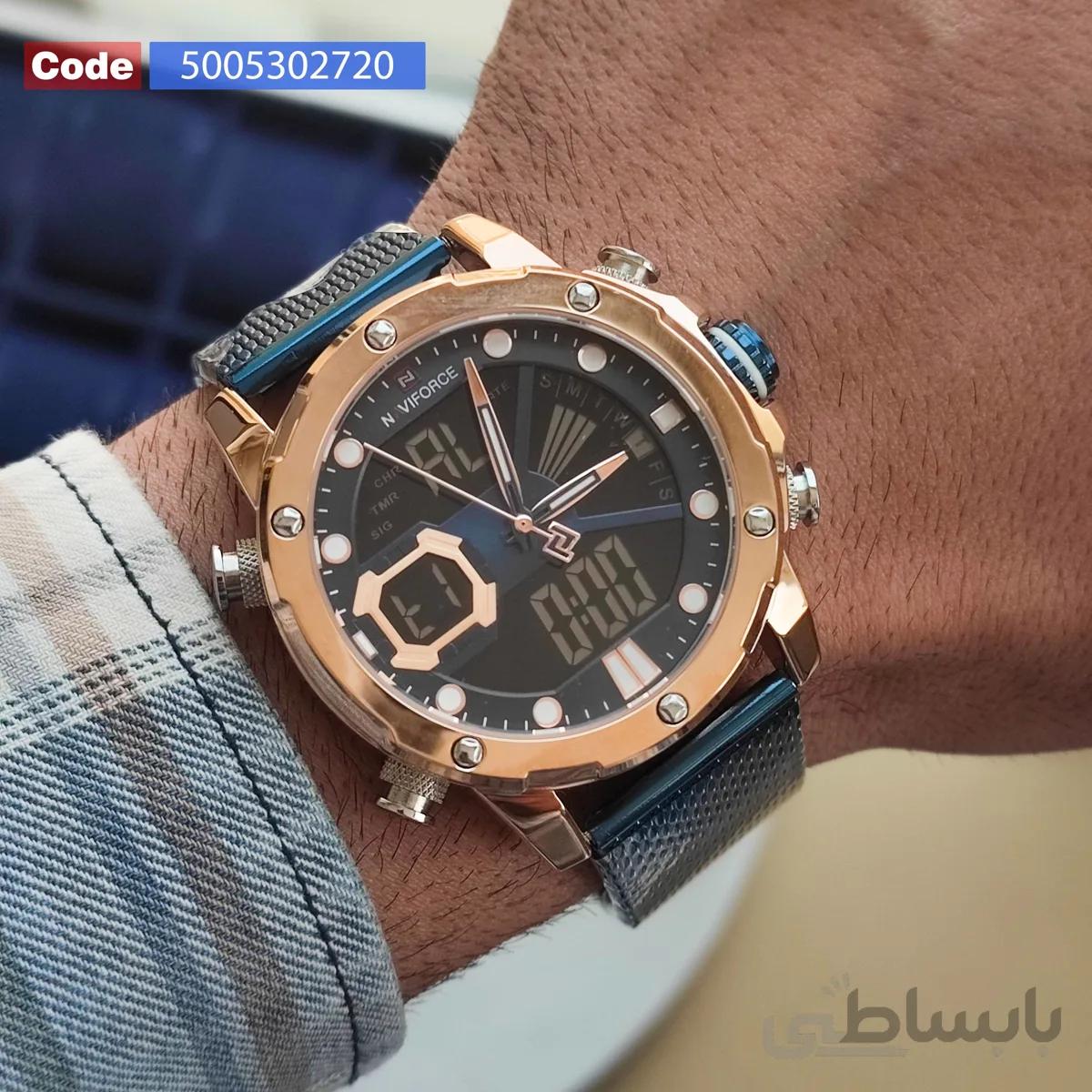 ساعت مردانه مارک Naviforce مدل 9172 سرمه ای