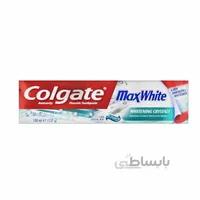 خمیر دندان کلگیت Colgate سری Max White مدل Whiteninig Crystals