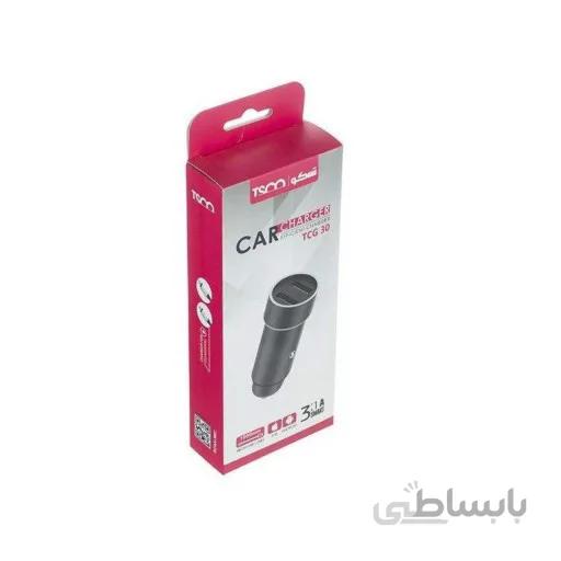 شارژر فندکی تسکو مدل TCG 30 به همراه کابل microUSB