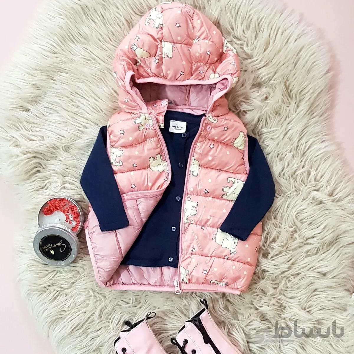 کاپشن جلیقه ای بادی(اسپرت)