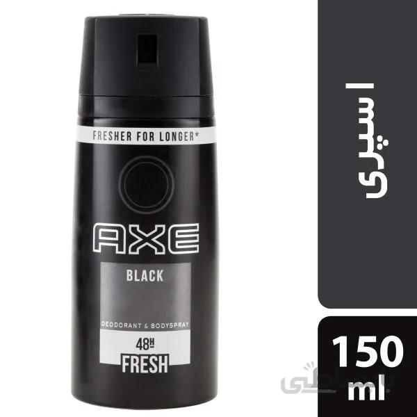اسپری مردانه اکس مدل Black حجم 150 میلی لیتر