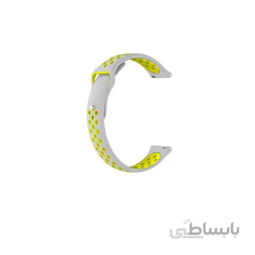 بند سیلیکونی طرح نایک مدل دکمه ای ساعت هوشمند Amazfit Bip